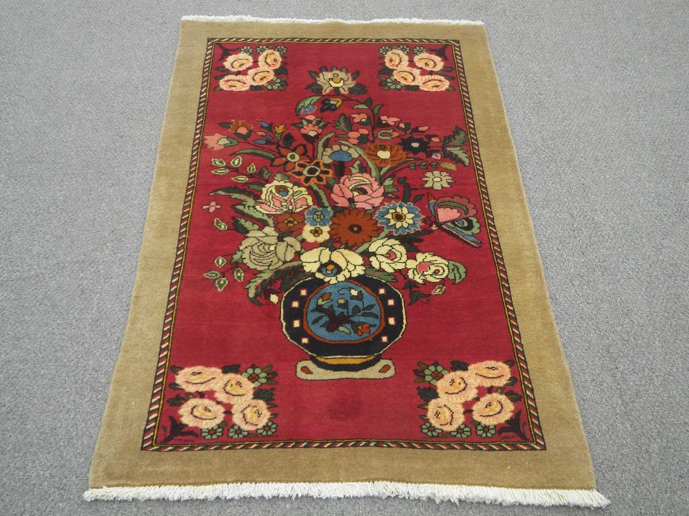 Semi Antique Persian Hamadan 3.6x5.2 (1 of 5)