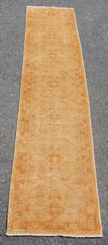 Simply Beautiful Sand Toned Peshawar Chobi Runner 14ft (1 of 4)