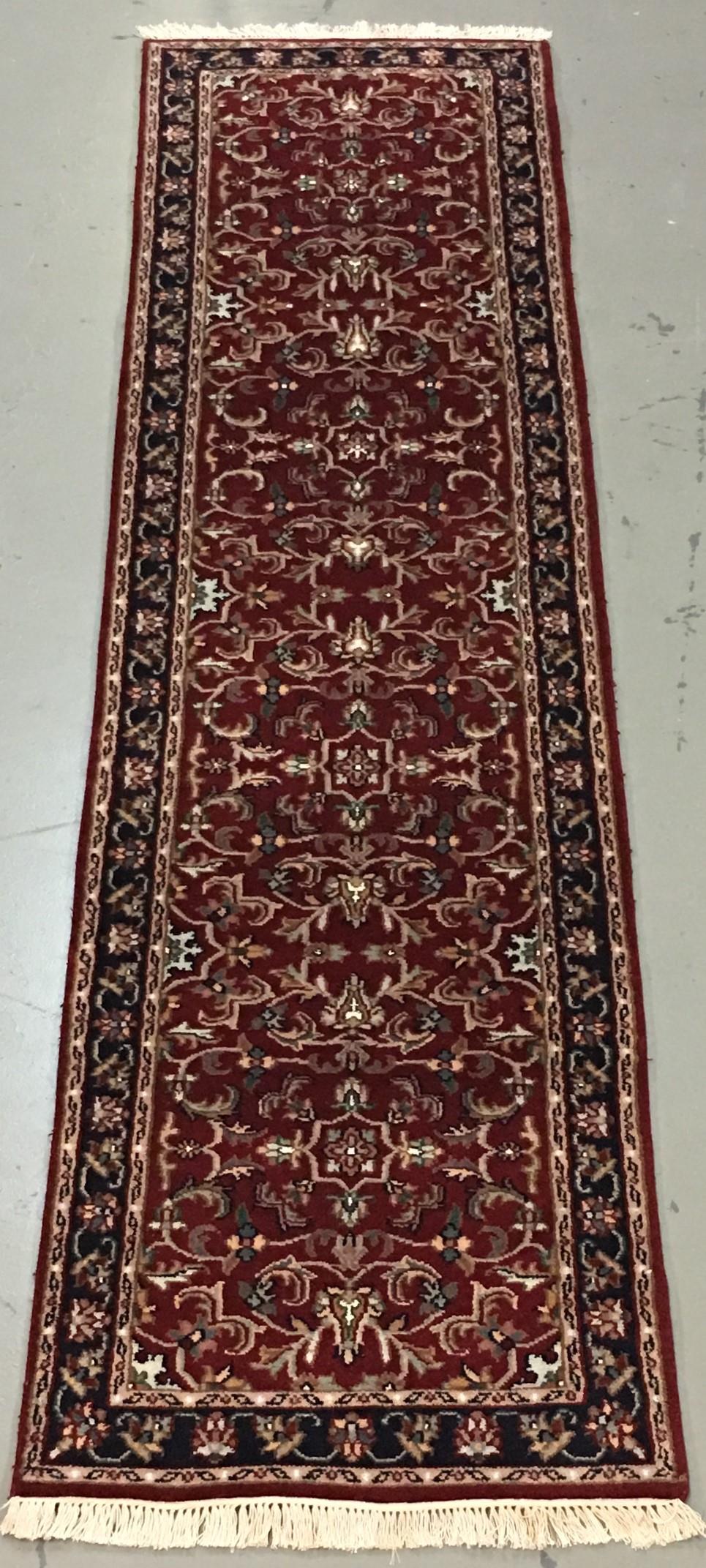 Handmade Indo Kashan 2.5x9.8 (1 of 7)