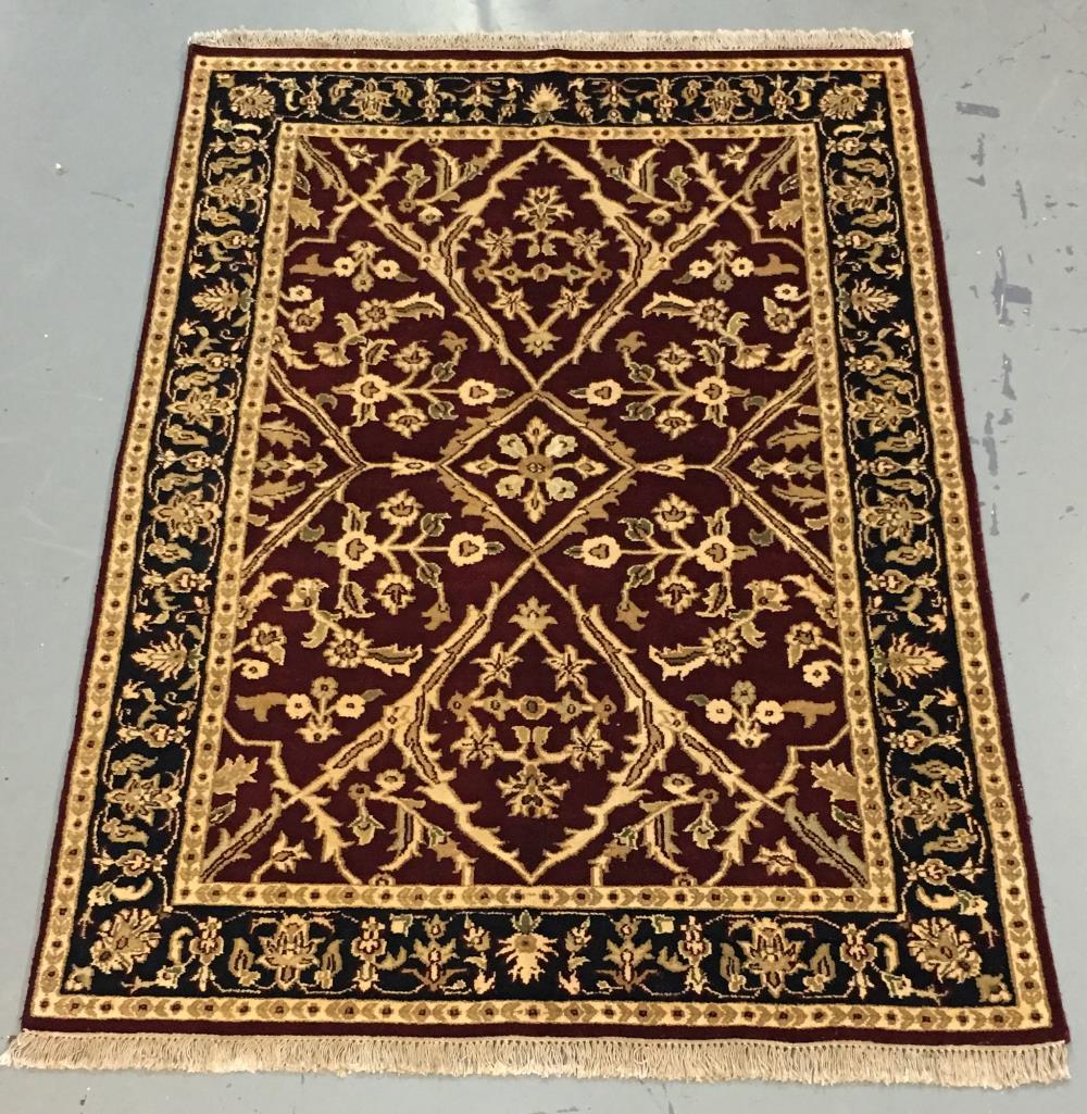 Handmade Indo Agra 5.0x7.3 (1 of 9)