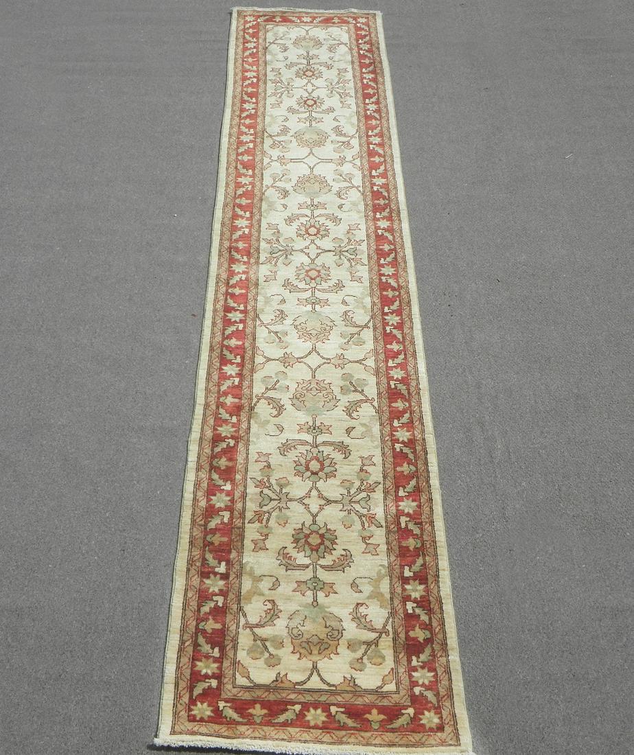 Handmade Pakistani Oushak Design 2.9x14.2 (1 of 5)