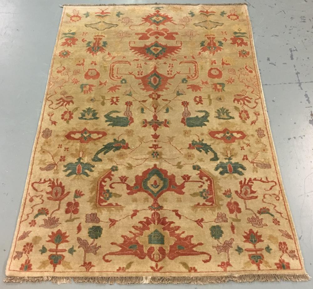 Handmade Indo Jaipur 6.5x10.3 (1 of 9)