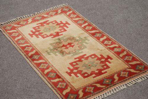 LOVELY NICE COLORS HAND MADE TURKISH KONYA RUG (1 of 4)