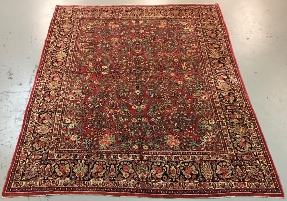 Handmade Persian Sarouk 8.8x11.10 (1 of 8)