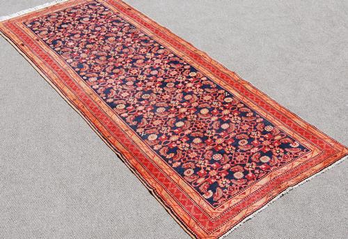 Beautiful Semi Antique Persian Nahavand Runner 10.6x4.5 (1 of 6)