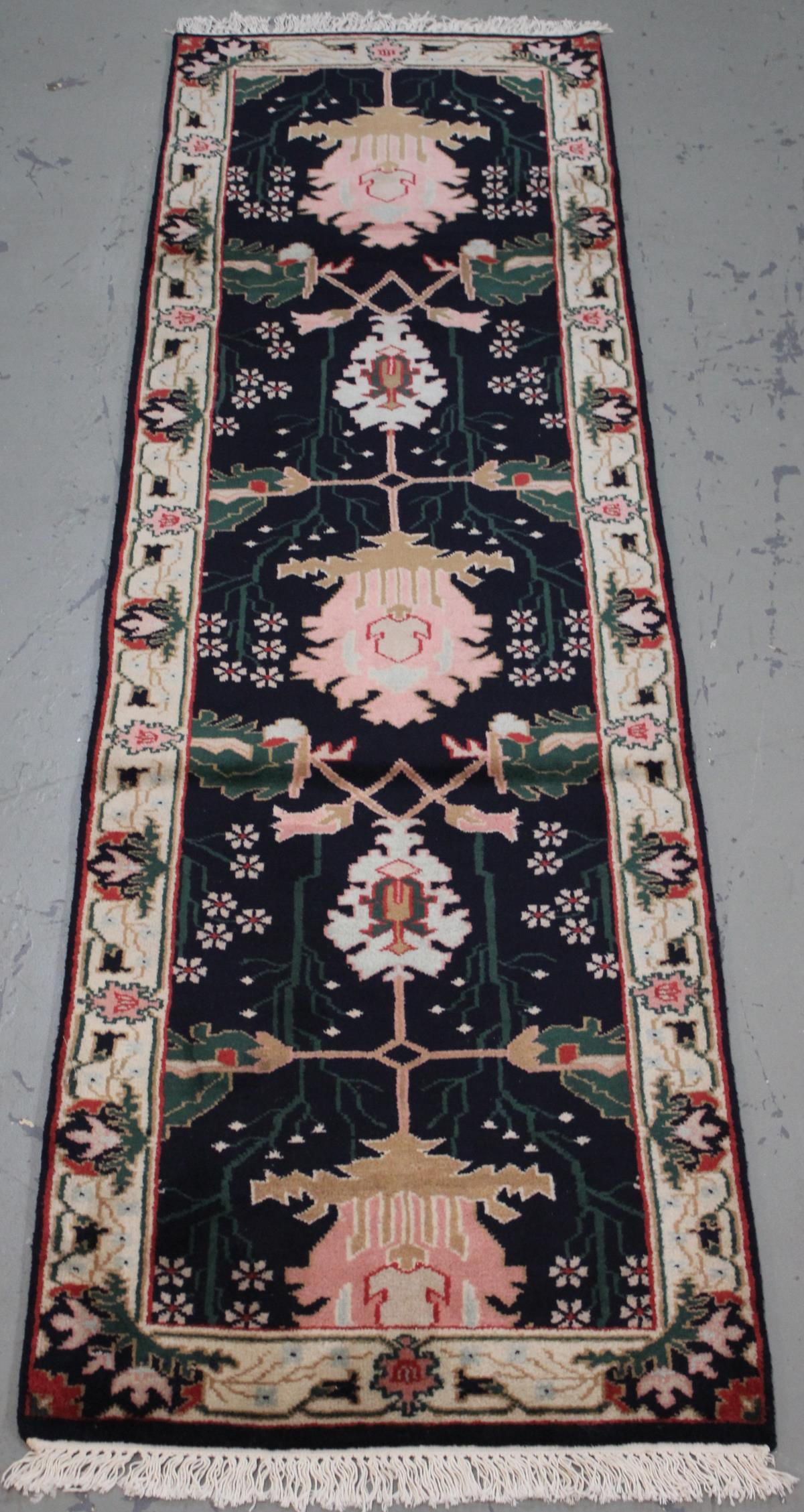 Handmade Indo Lecerne Runner 2.9x9.7 (1 of 7)