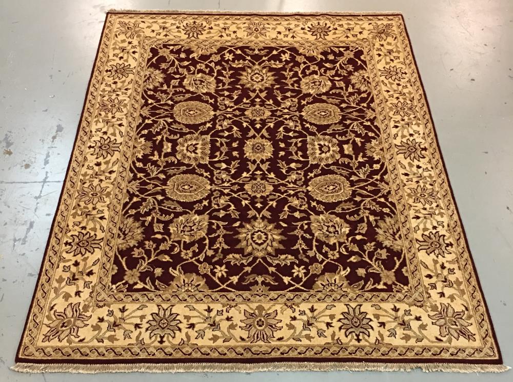 Handmade Indo Agra 8.1x10.4 (1 of 9)