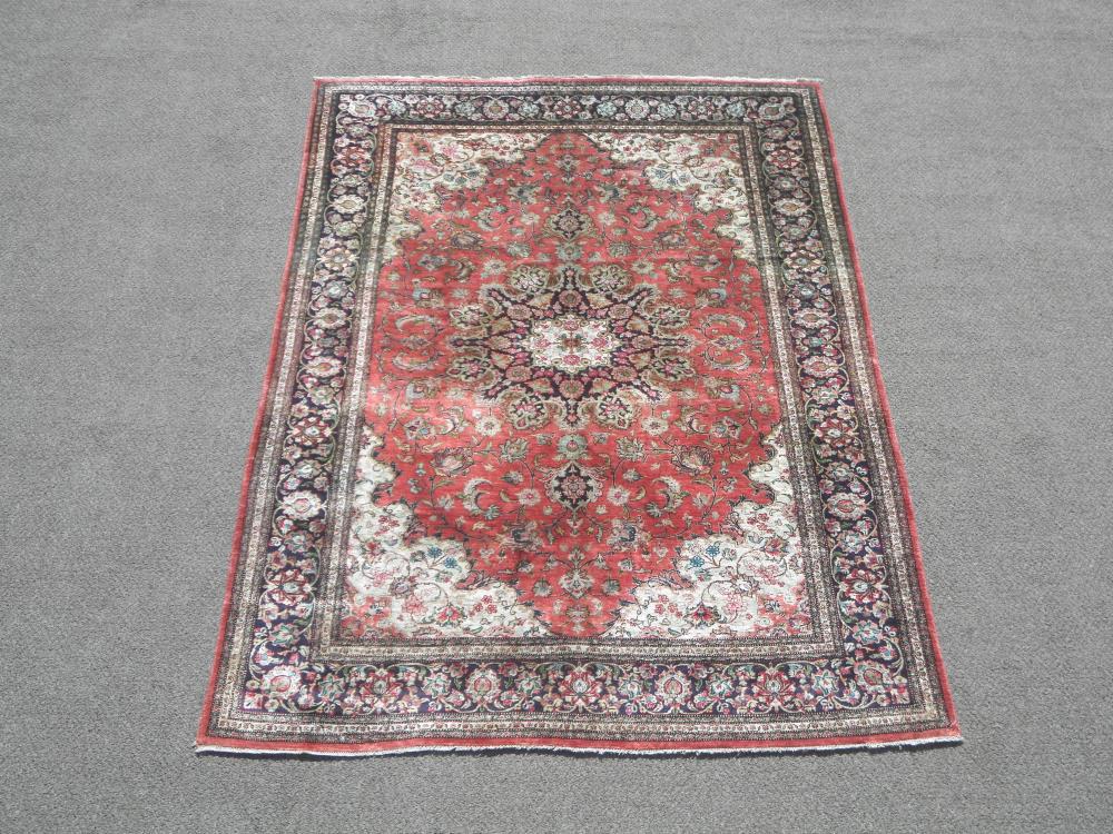 Mesmerizing 100% Silk Persian Qum 6.9x4.5 (1 of 10)
