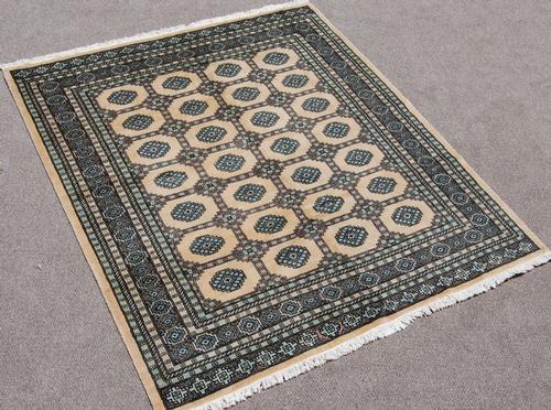 Highly Detailed Handmade Bokhara 7x8.1 (1 of 6)