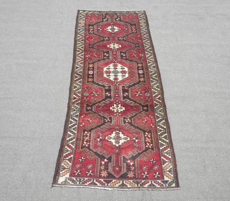 Semi Antique Persian Bakhtiari 10.1x3.7 (1 of 6)