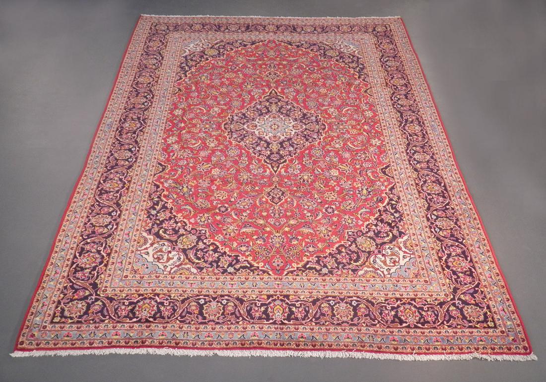 Semi Antique Persian Kashan 9.6x13.8 (1 of 5)