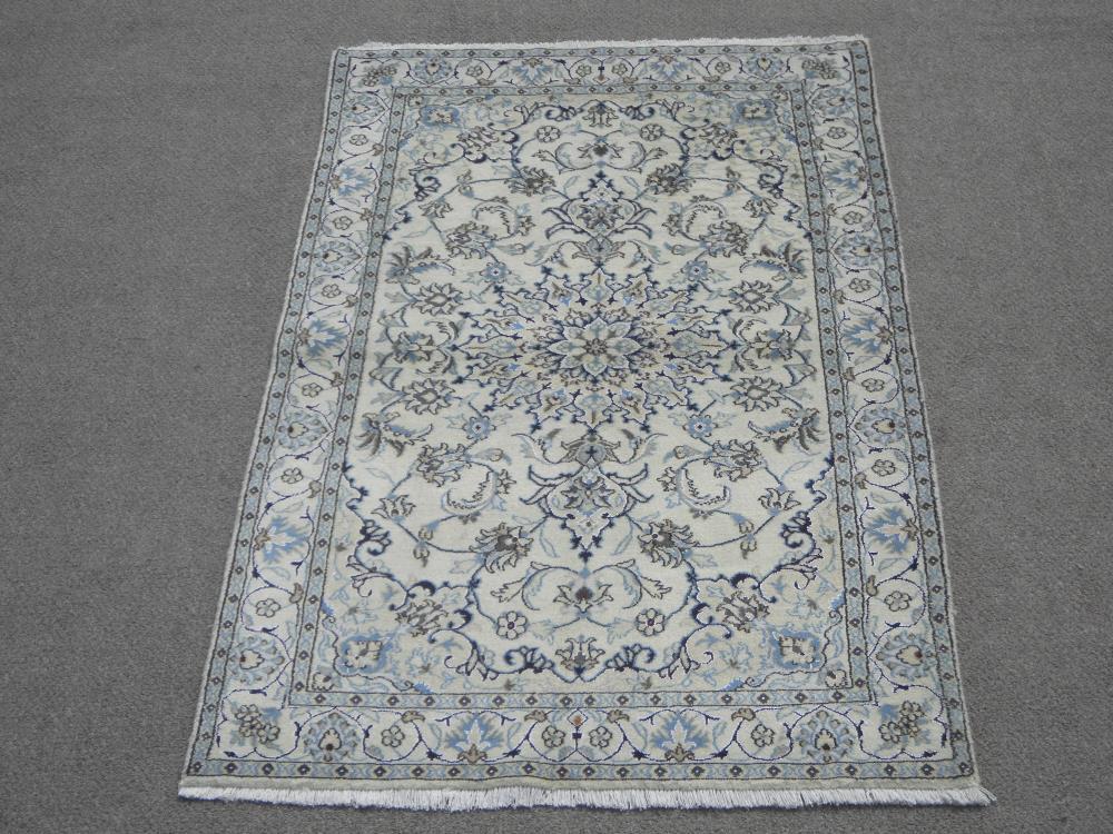 Authentic Part Silk Persian Nain 6.8x3.9 (1 of 7)
