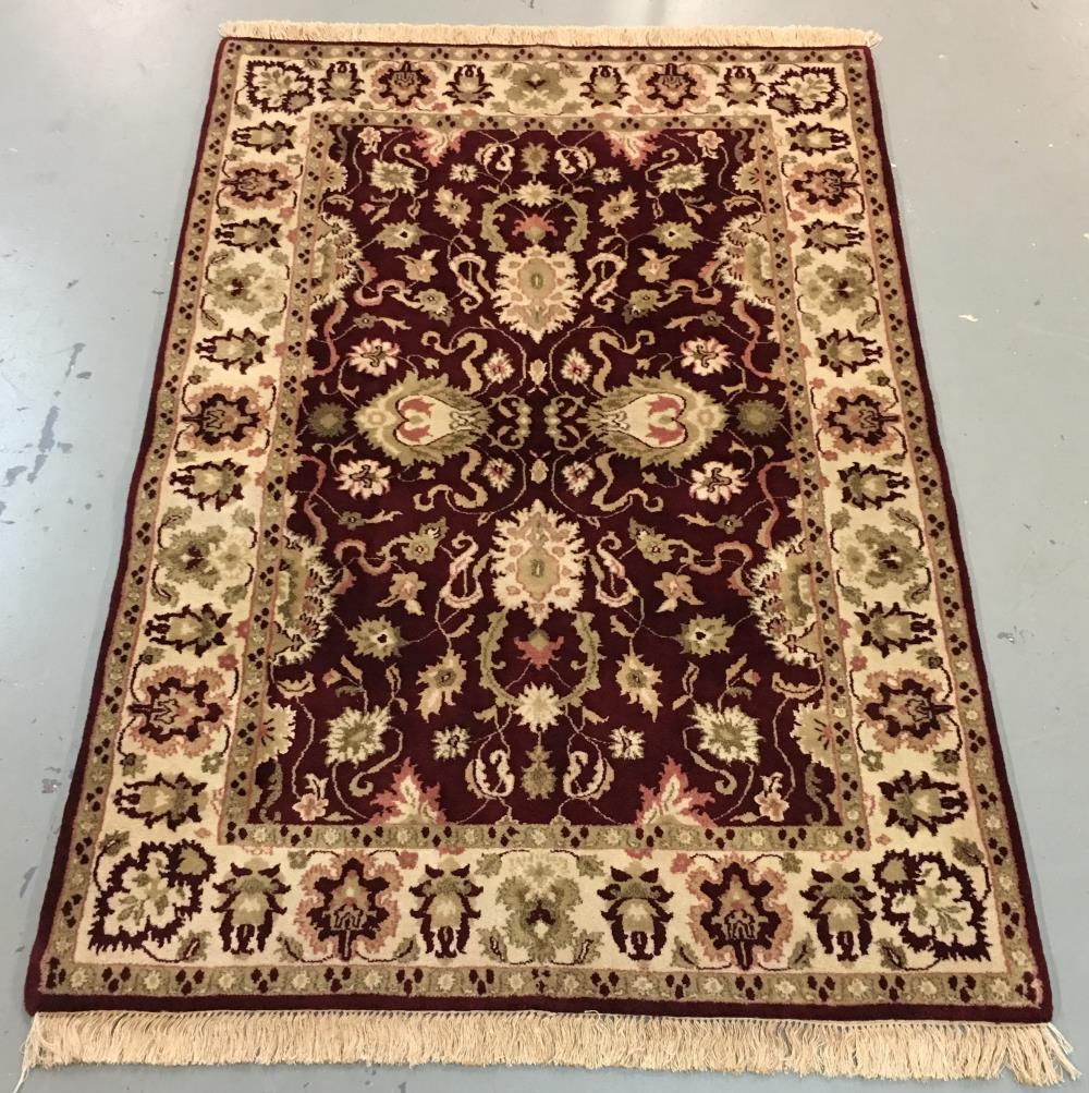 Handmade Indo Agra 4.0x6.0 (1 of 8)