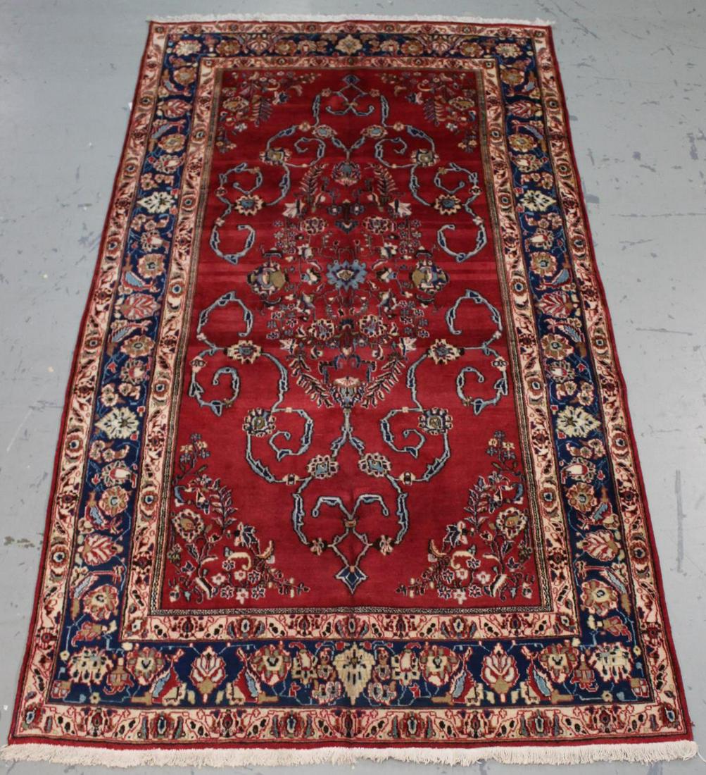 Handmade Semi Antique Persian Kashan 5.7x10.11 (1 of 8)