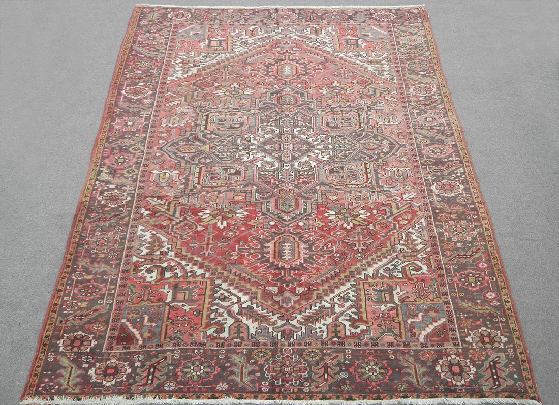Semi Antique Persian Heriz 8.2x11.9 (1 of 5)