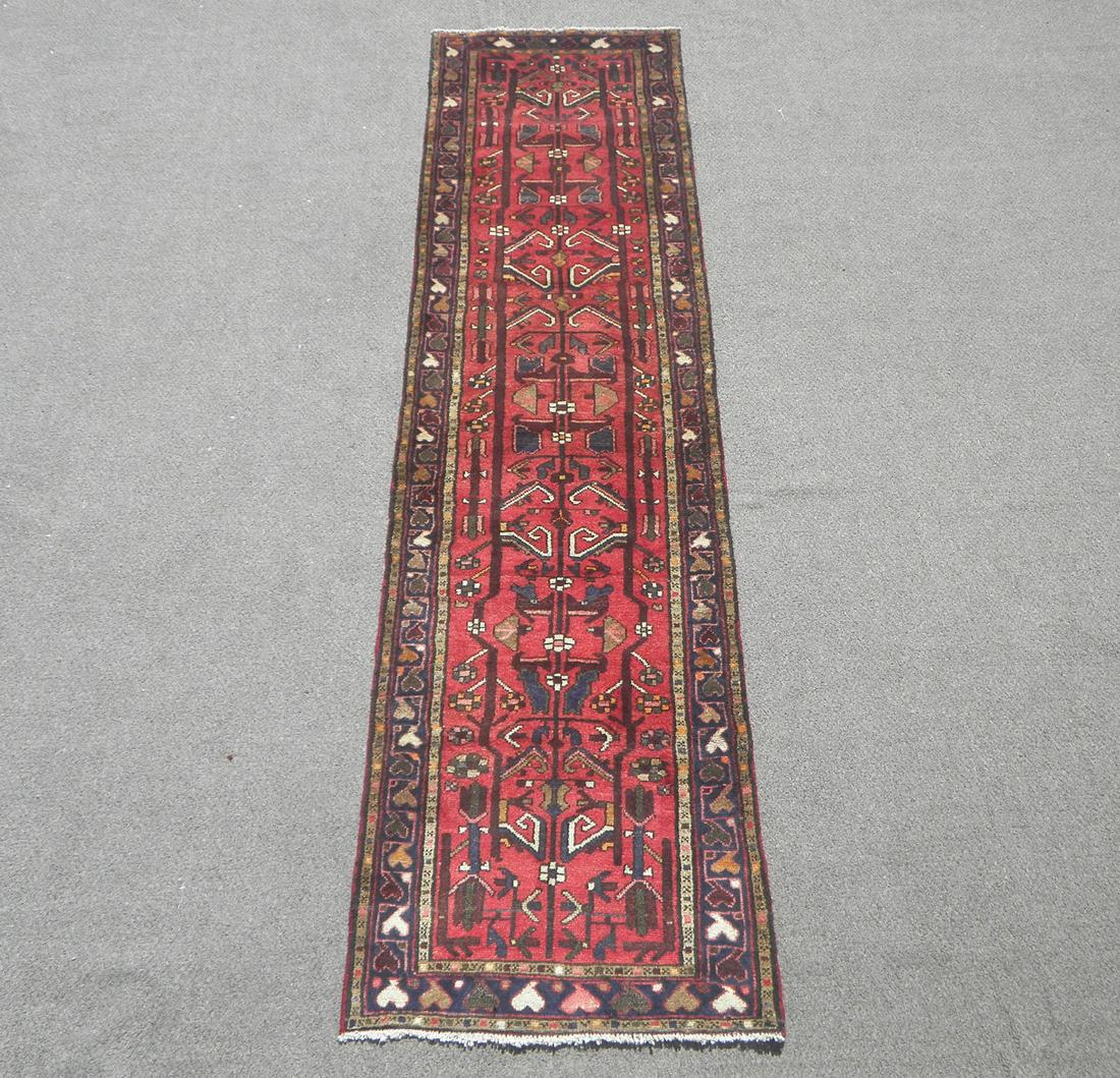 Semi Antique Persian Hamedan 2.6x9.8 (1 of 6)