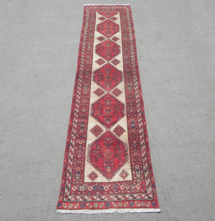 Semi Antique Persian Malayer 13.10x3.0 (1 of 6)