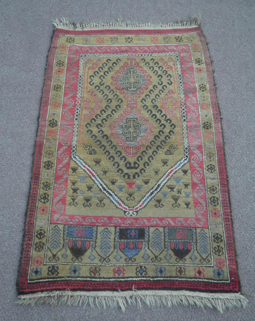 Turkish Handmade Rug 2.11x4.5 (1 of 4)