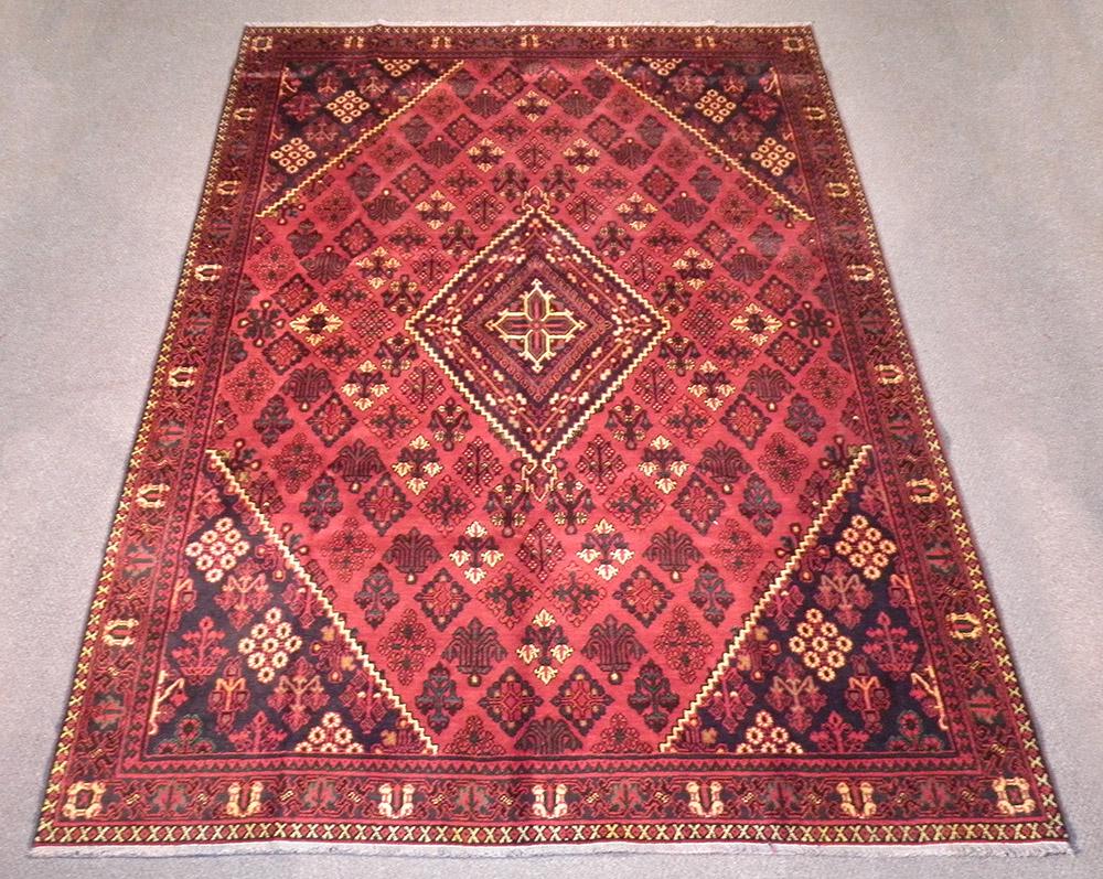 Handmade Semi Antique Persian Maymeh 10.5x7.3 (1 of 7)