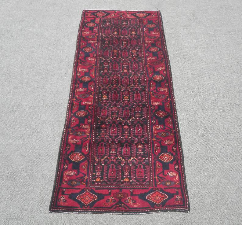 Semi Antique Persian Malayer 9.11x3.5 (1 of 6)