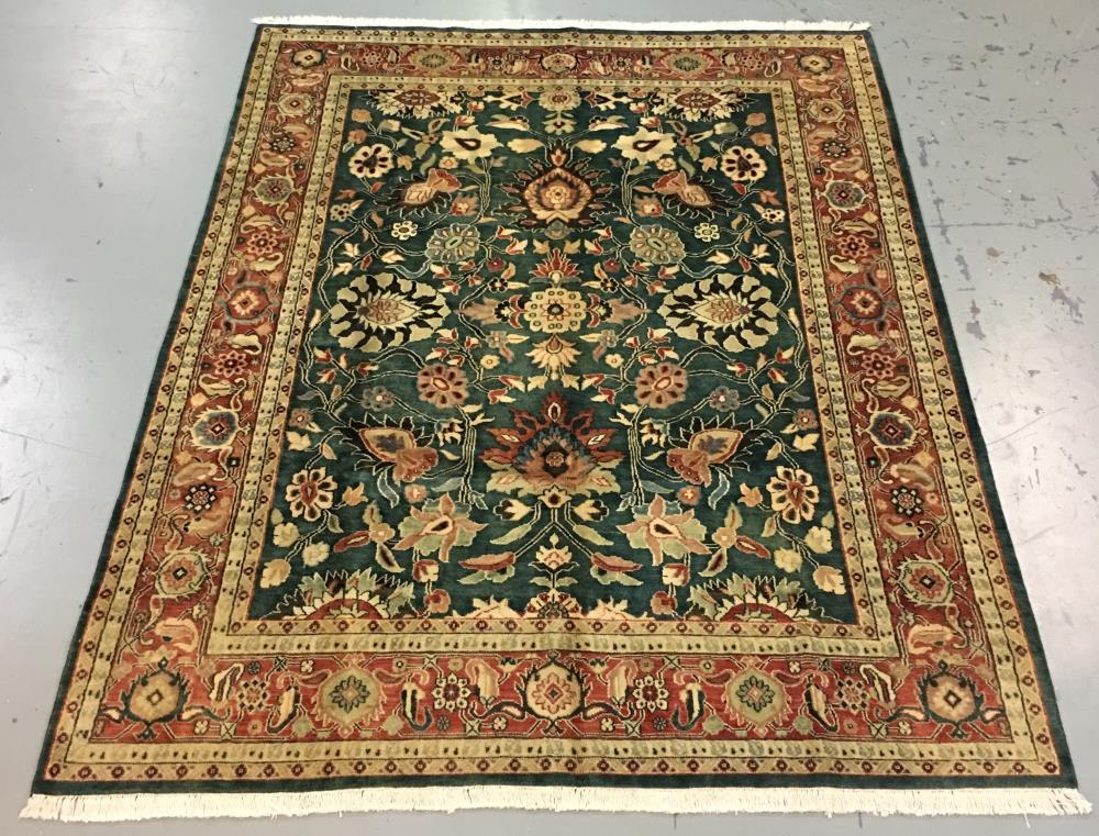 Handmade Indo Persian Design 8.0x10.6 (1 of 8)