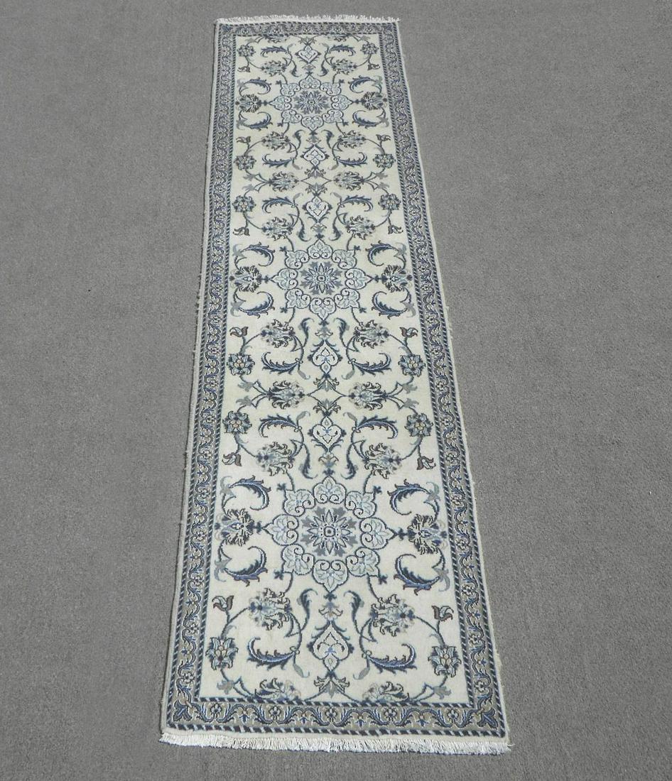 Authentic w/Silk Persian Nain 9.5x2.8 (1 of 5)