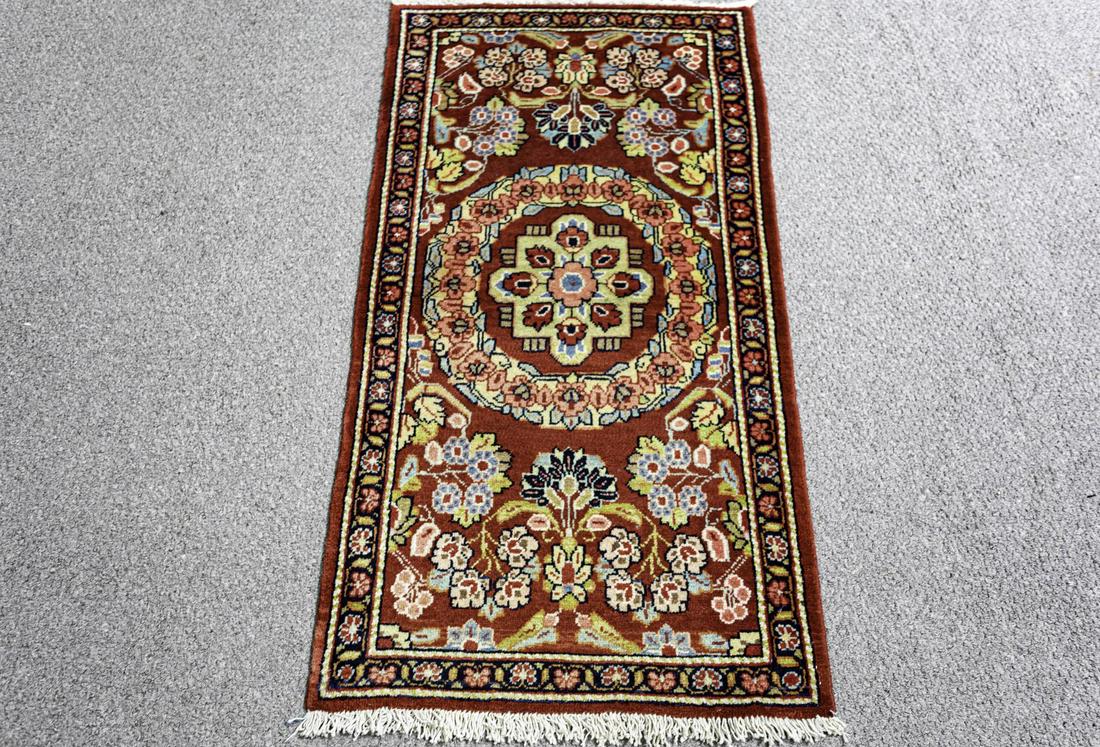 Authentic Persian Sarouk 2.1x3.9 (1 of 5)