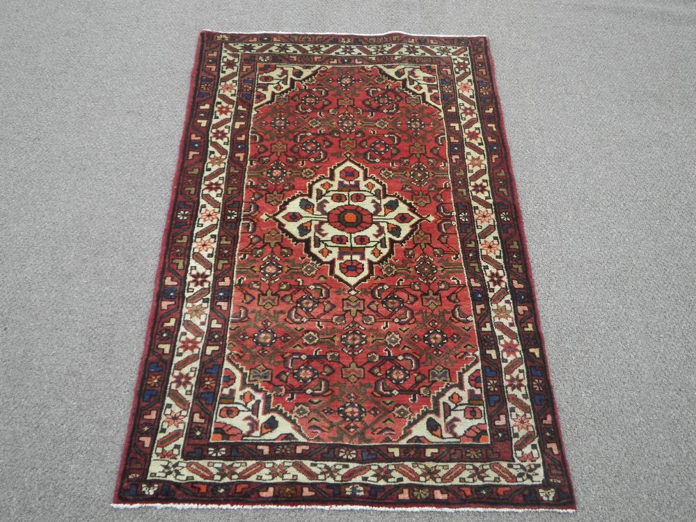 Semi Antique Persian Hosseinabad 3.3x5.4 (1 of 5)