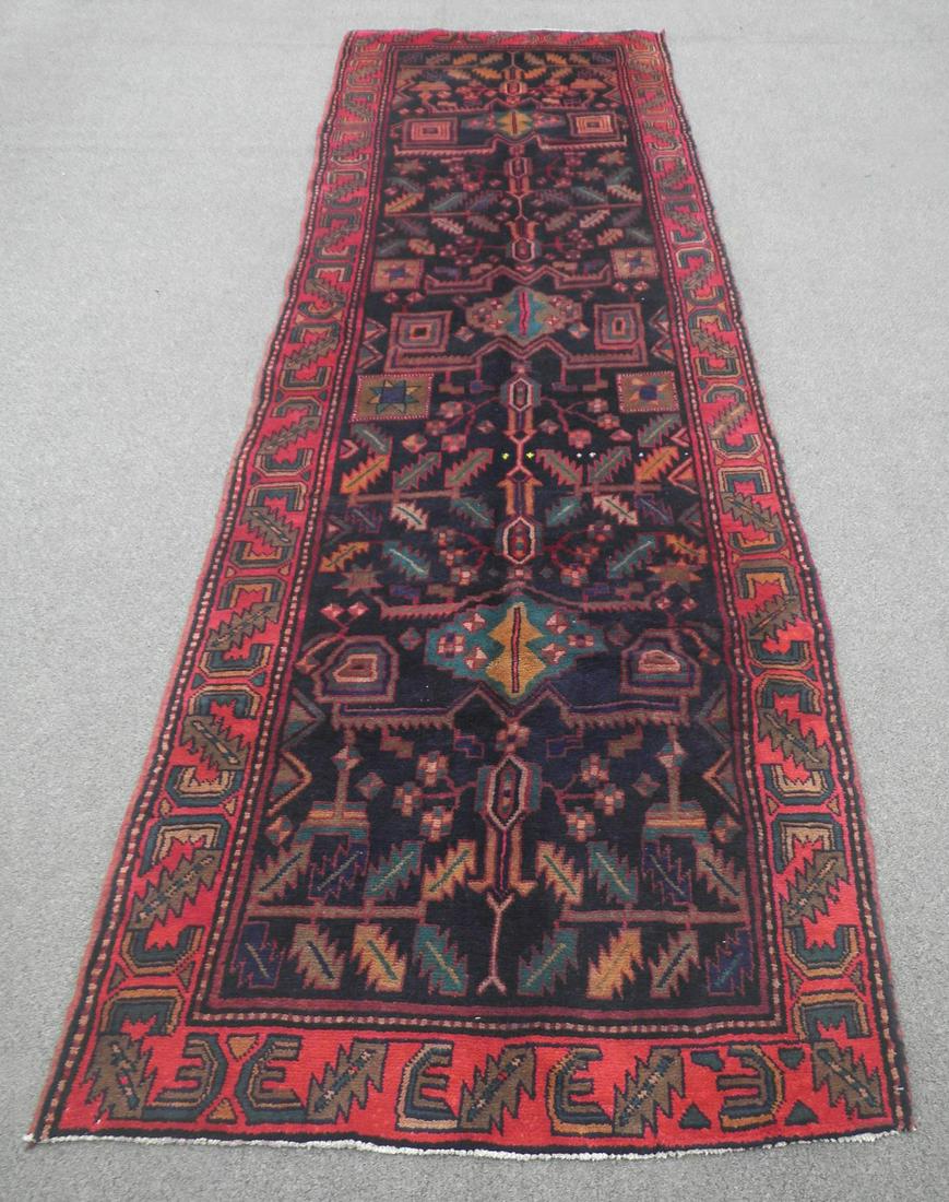 Semi Antique Persian Kurdish 3.9x12.8 (1 of 5)