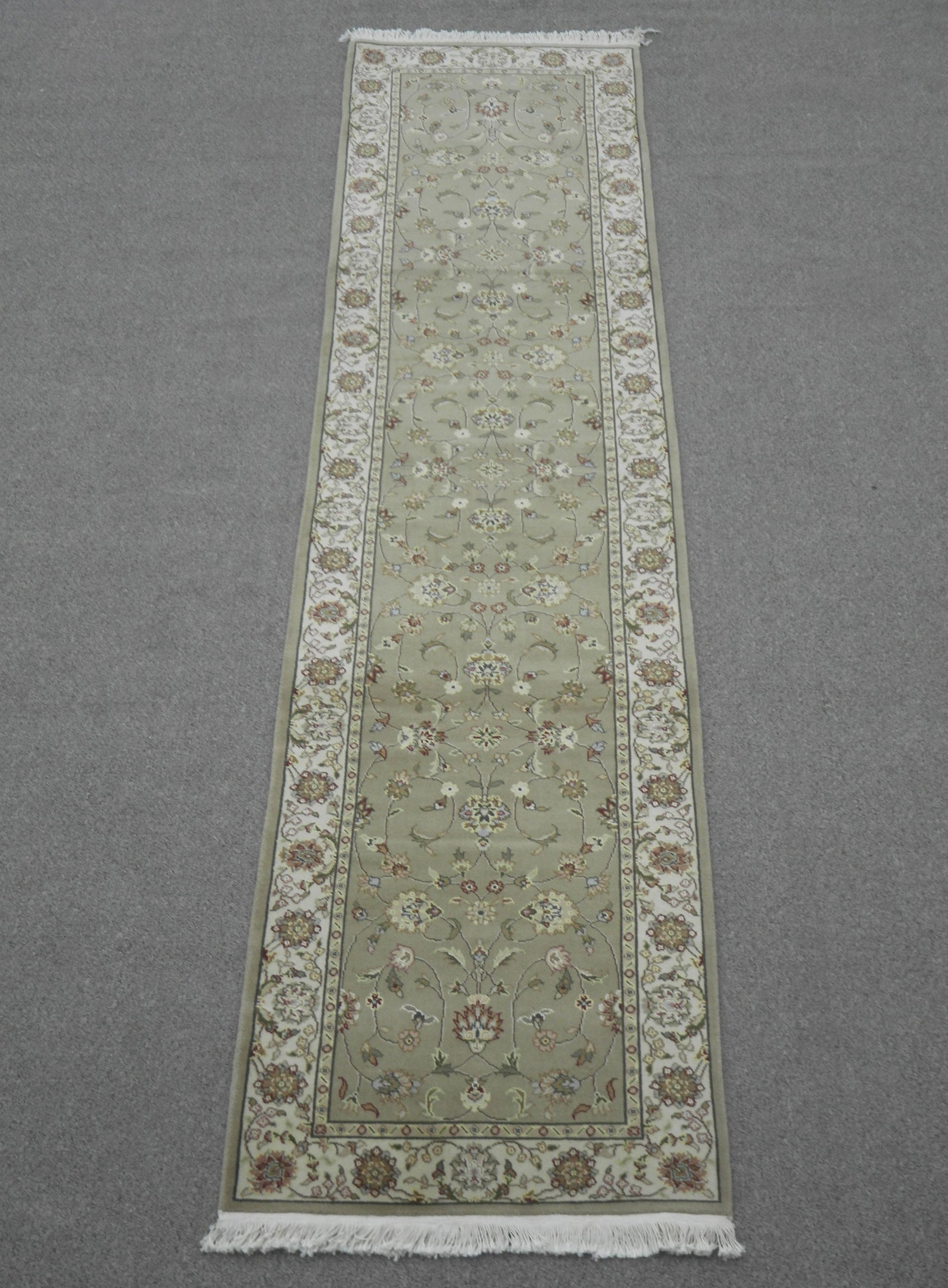 Silk Highlighted Tabriz Design 2.3x10.0 (1 of 6)