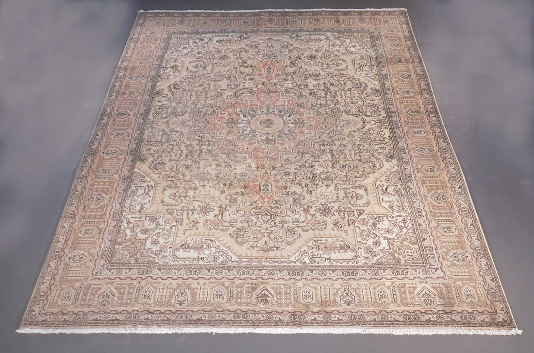 Handmade Persian Tabriz 11.10x13.4 (1 of 5)