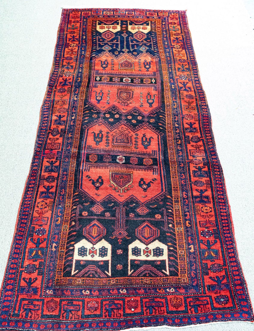 Authentic Persian Persian Kolyaee 5.0x10.6 (1 of 5)