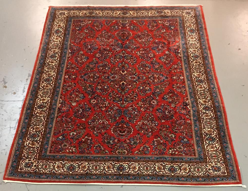 Handmade Persian Sarouk 8.3x11.3 (1 of 8)