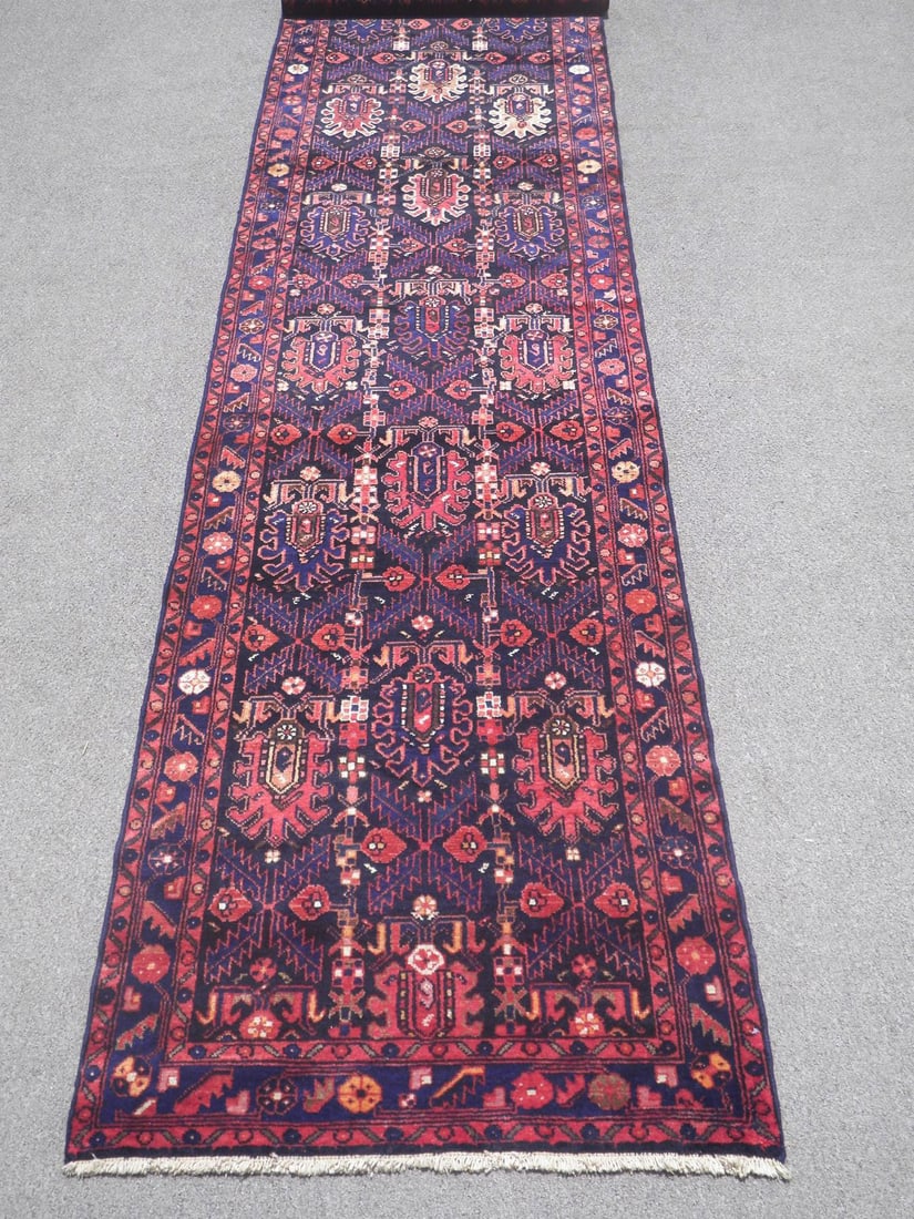 Rare Semi Antique Persian Heriz 16.1x3.4 (1 of 5)