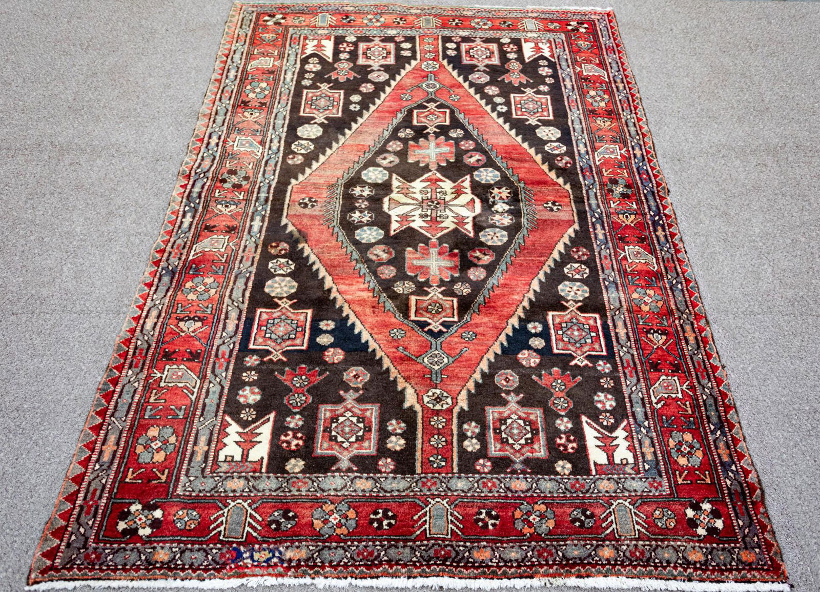 Semi Antique Persian Shahsavand 7.3x5.1 (1 of 5)
