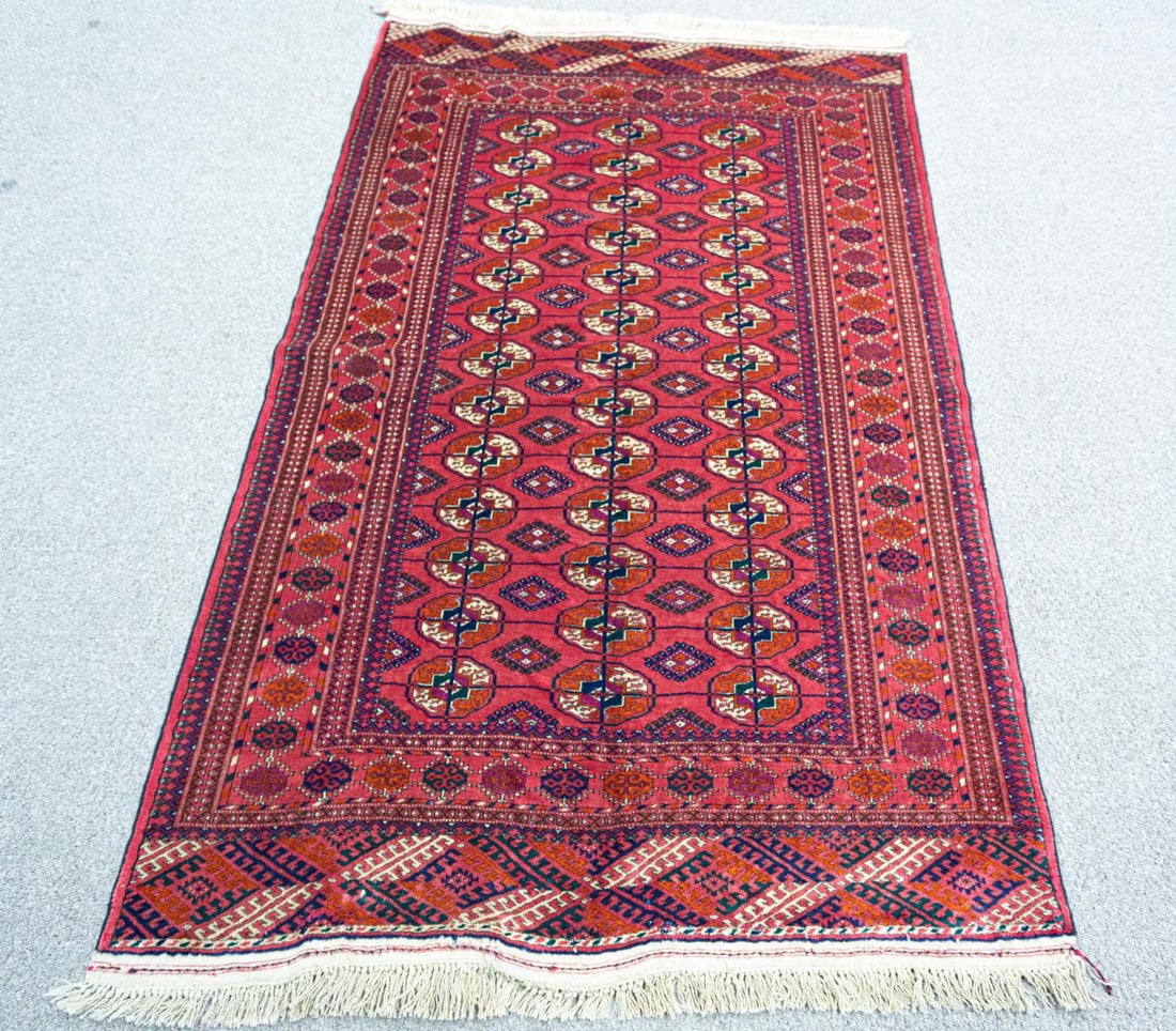 Stunning Semi Antique Turkman 4.2x6.6 (1 of 5)