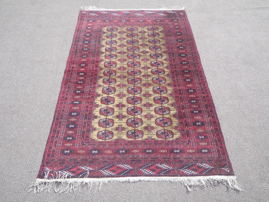 Authentic Persian Turkman 6.5x4.1 (1 of 5)