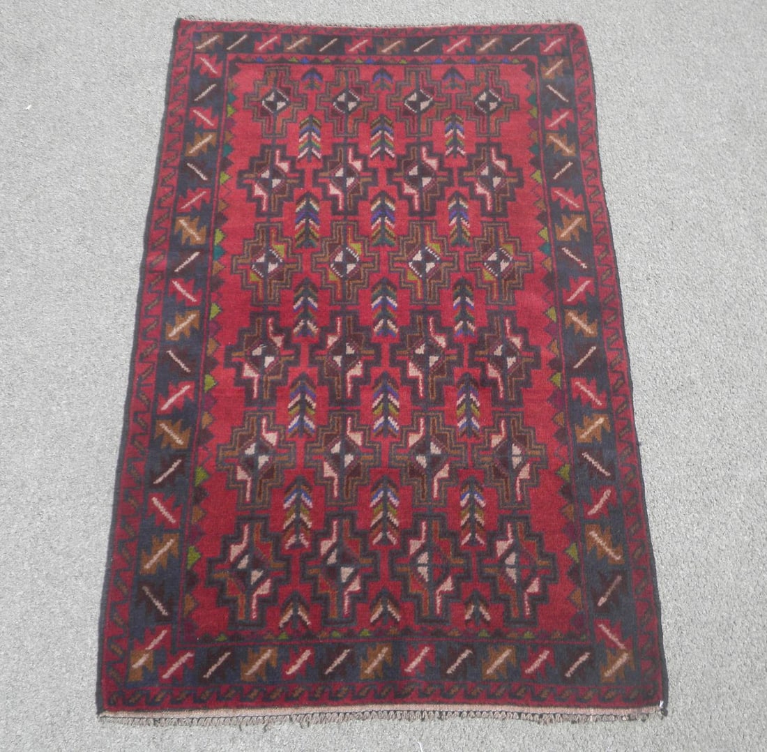 Handmade Persian Balouch 2.11x4.7 (1 of 5)