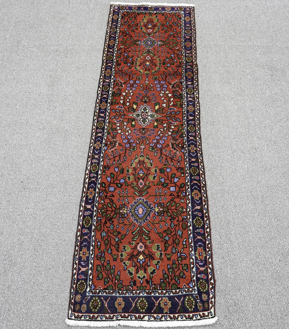 Handmade Persian Hamadan 2.7x9.2 (1 of 5)