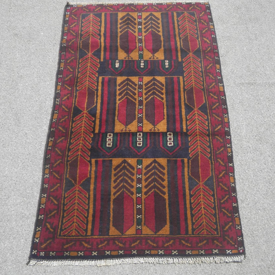 Handmade Persian Balouch 2.7x4.5 (1 of 5)