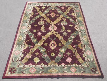 Handmade Indo Khorasan Design 8.6x11.6