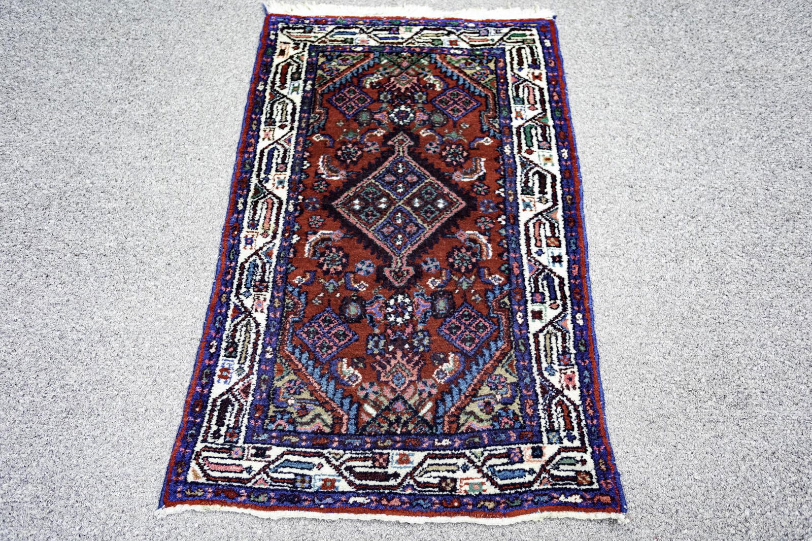 Handmade Persian Hamadan 2.6x4.2 (1 of 5)