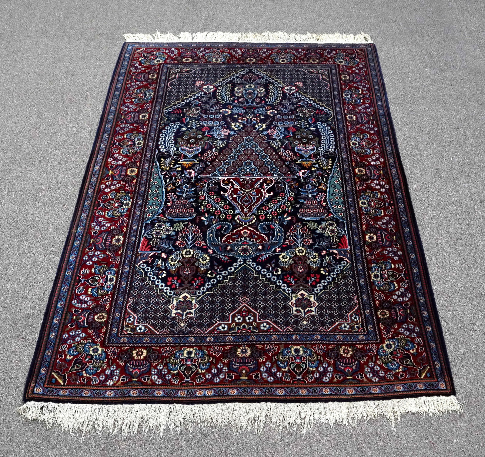 Handmade Persian Kashan 4.5x6.8 (1 of 5)
