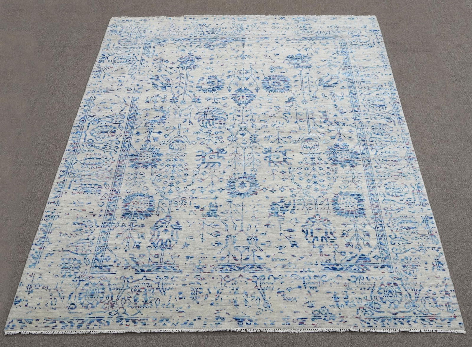 Handmade Indo Contemporary 8.1x10.2 (1 of 5)