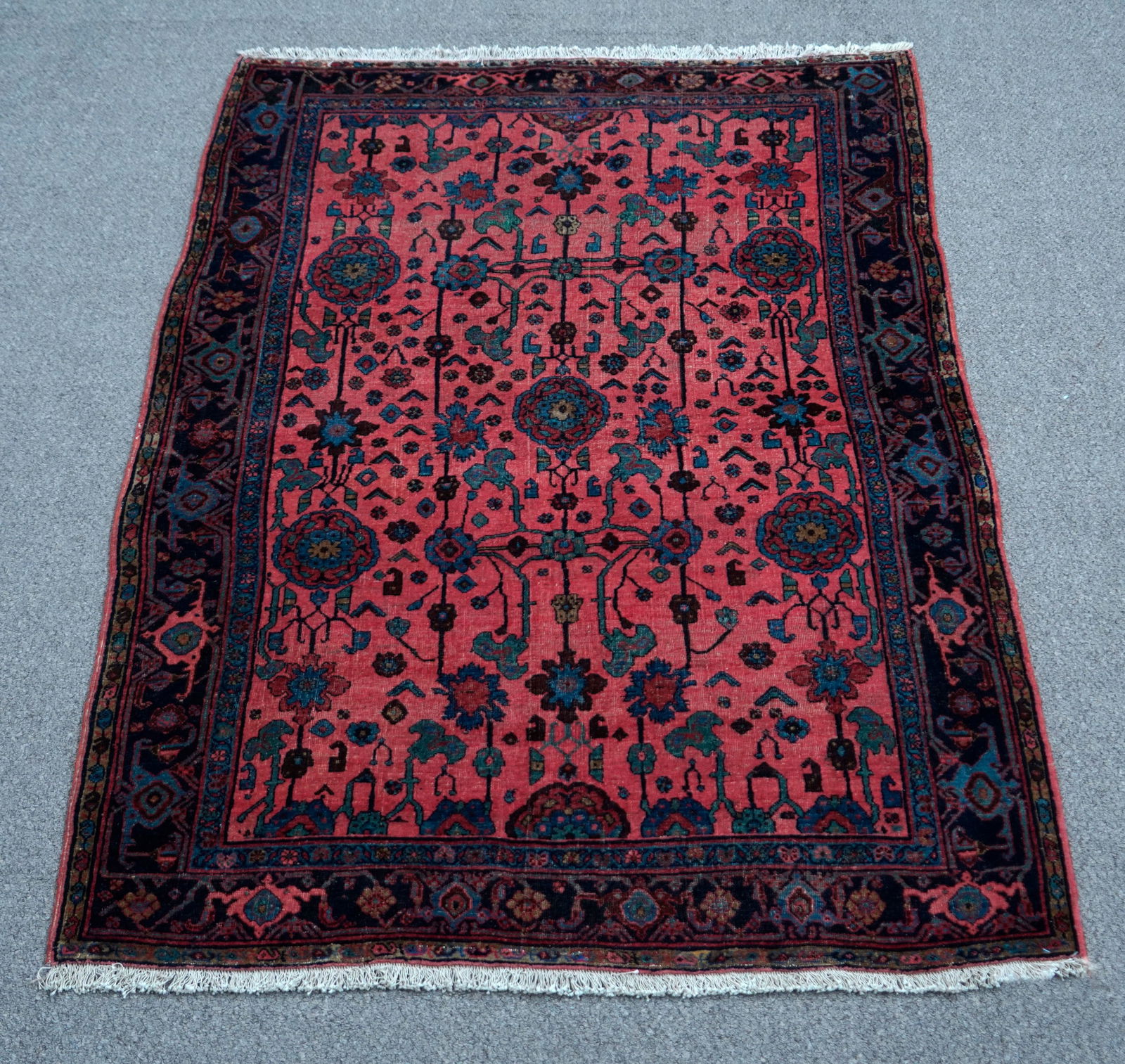 Semi Antique Persian Kashan 4.5x6.11 (1 of 4)