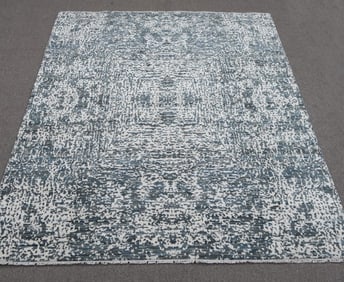 Handmade Indo Oushak Design 8.1x10