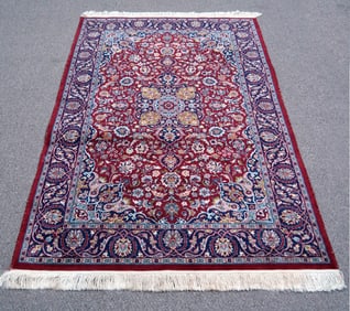 Handmade Isfahan Design 4.2x6.3