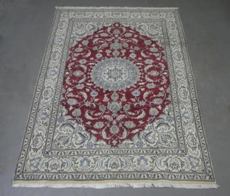 Fine Handmade Persian Nain 6.6x9.8