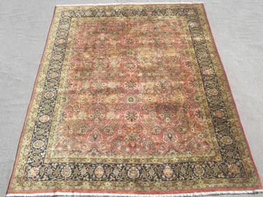 Hand Knotted Indo Sarouk 8.1x10