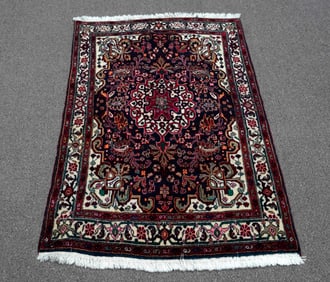 Handmade Persian Bidjar 3.5x5.0